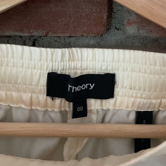 Theory Silk Pull-on Pant - Picture 2 of 3